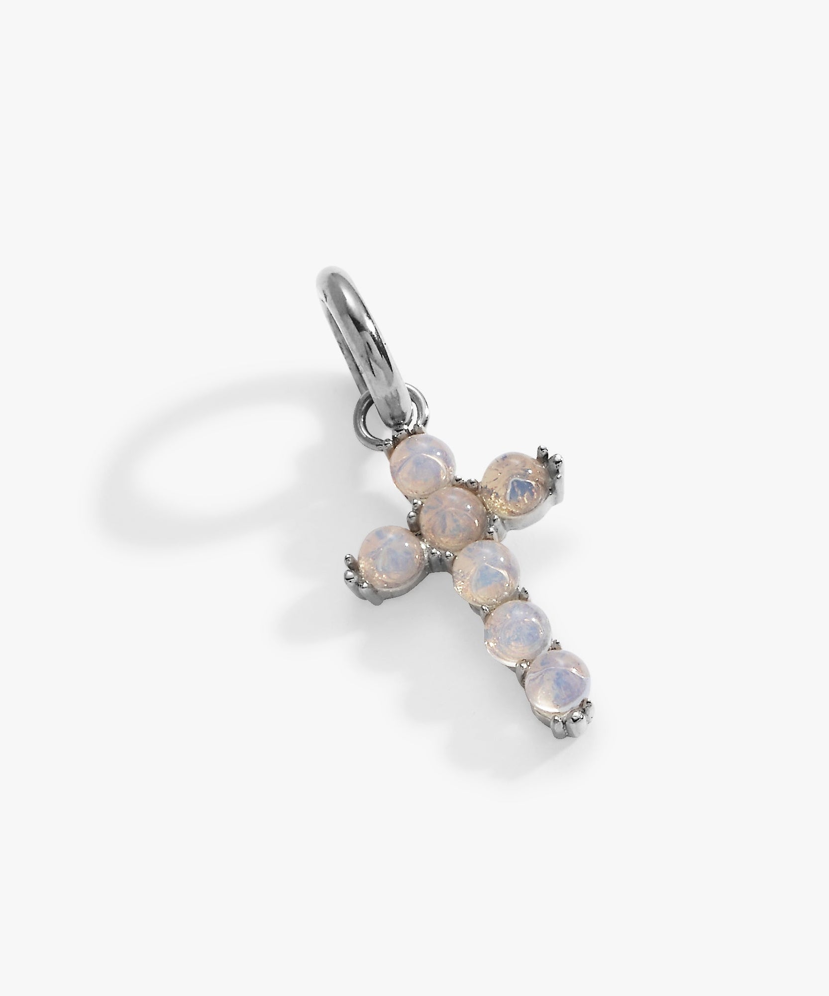 Opal Cross Interchangeable Charm