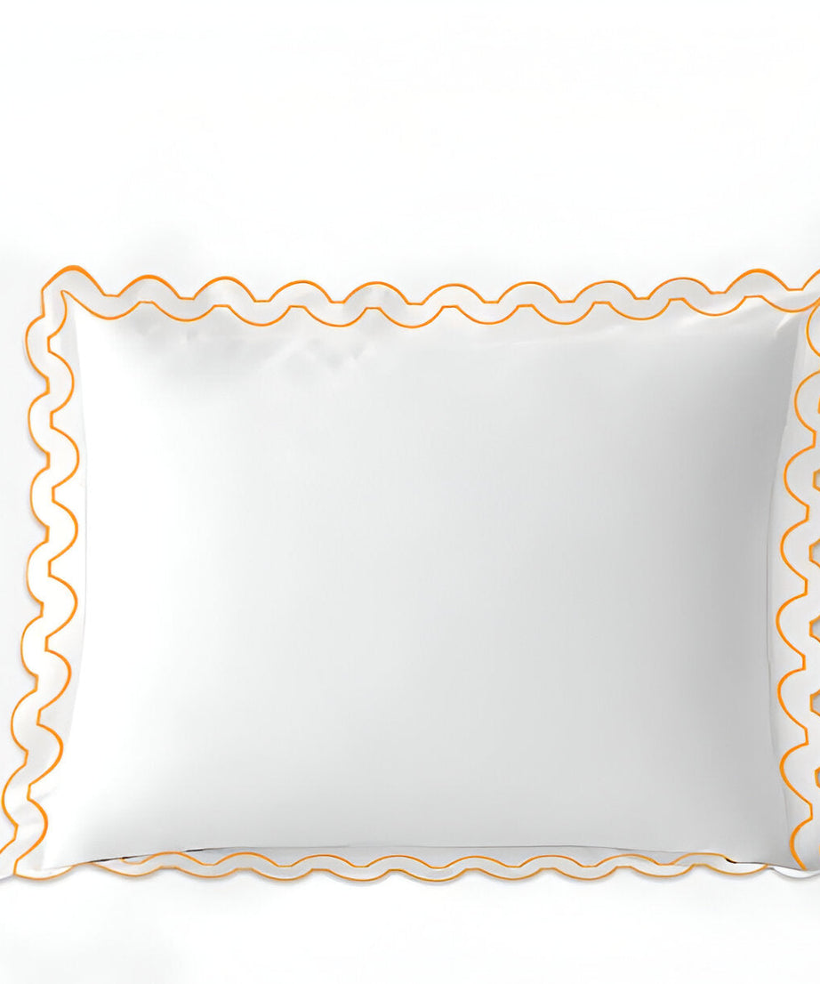 400TC Reverse U Shape Embroidery Cotton Duvet Cover Set