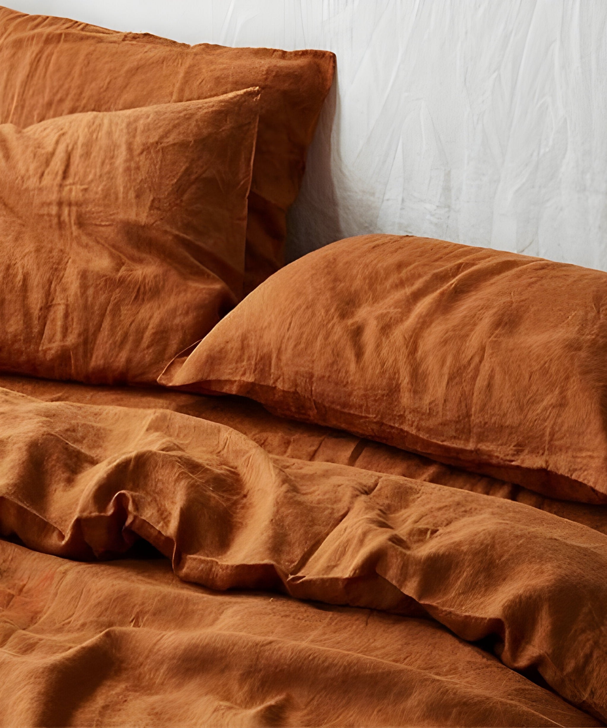 200TC Cotton Percale Solid Duvet Cover Set