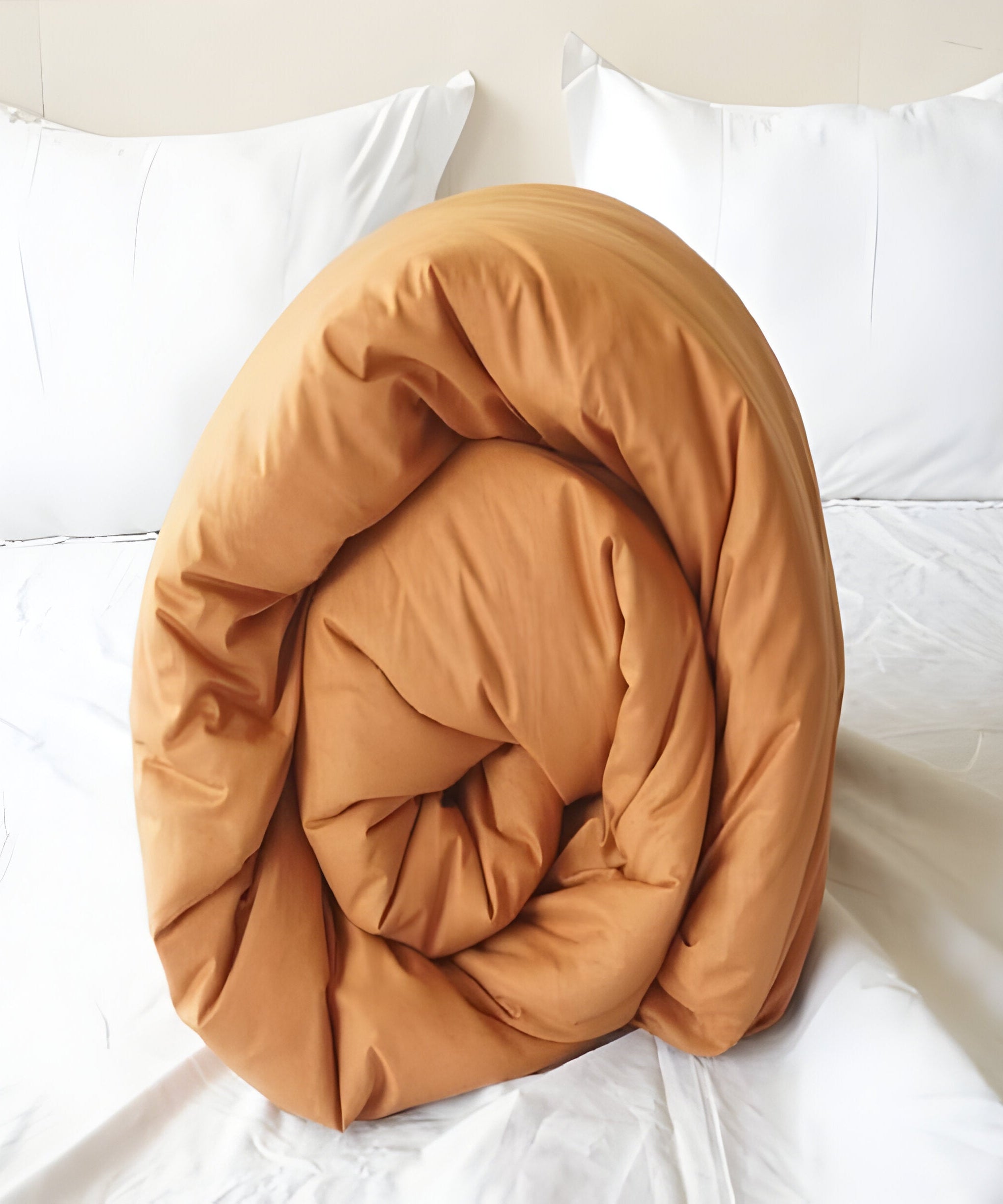 200TC Cotton Percale Solid Duvet Cover Set