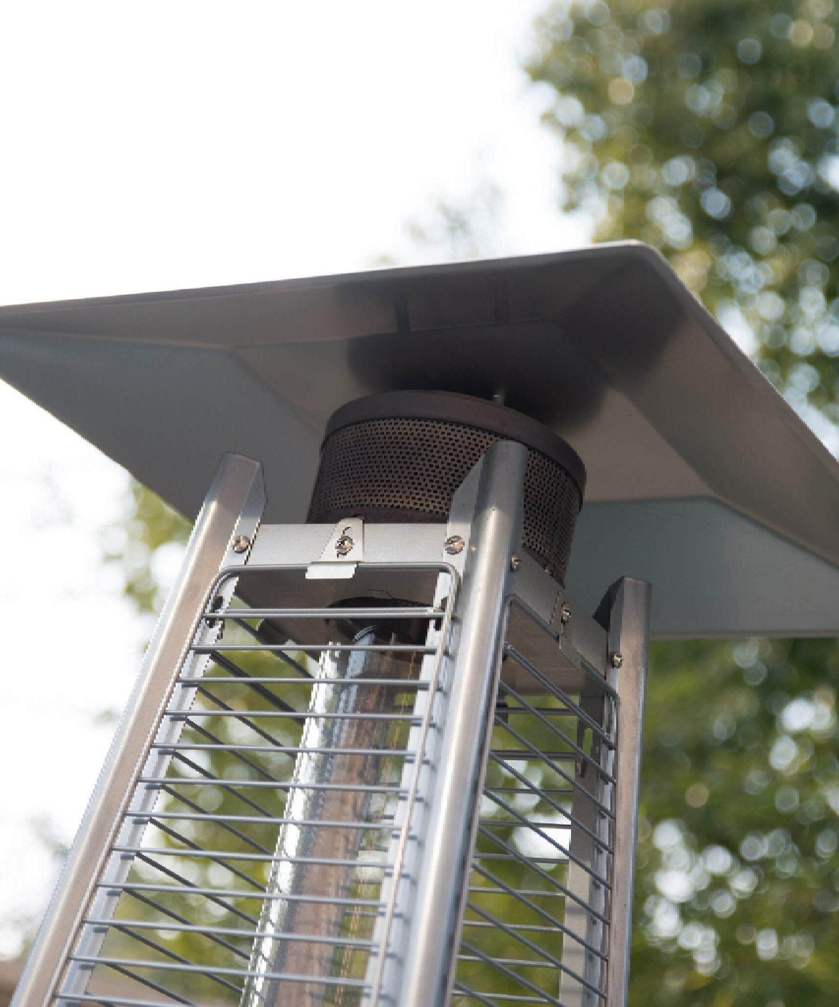 Legacy Heating Outdoor Commercial 40K BTU Quartz Glass Tube Patio Propane Heater With Visible Flame (SAK91398)