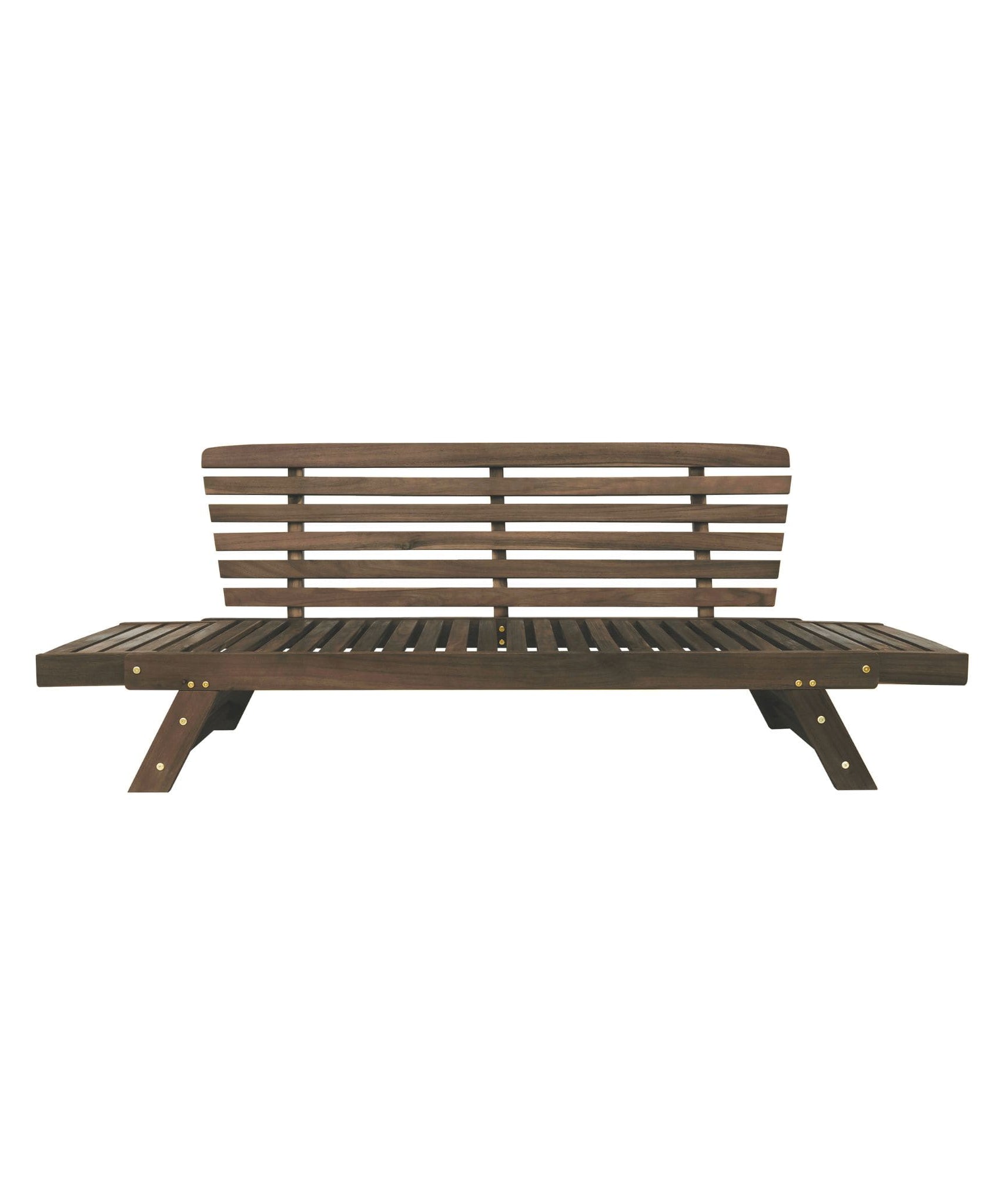 Alora Outdoor Adjustable Wooden Patio Daybed Sofa With Cushions (SAK41345)