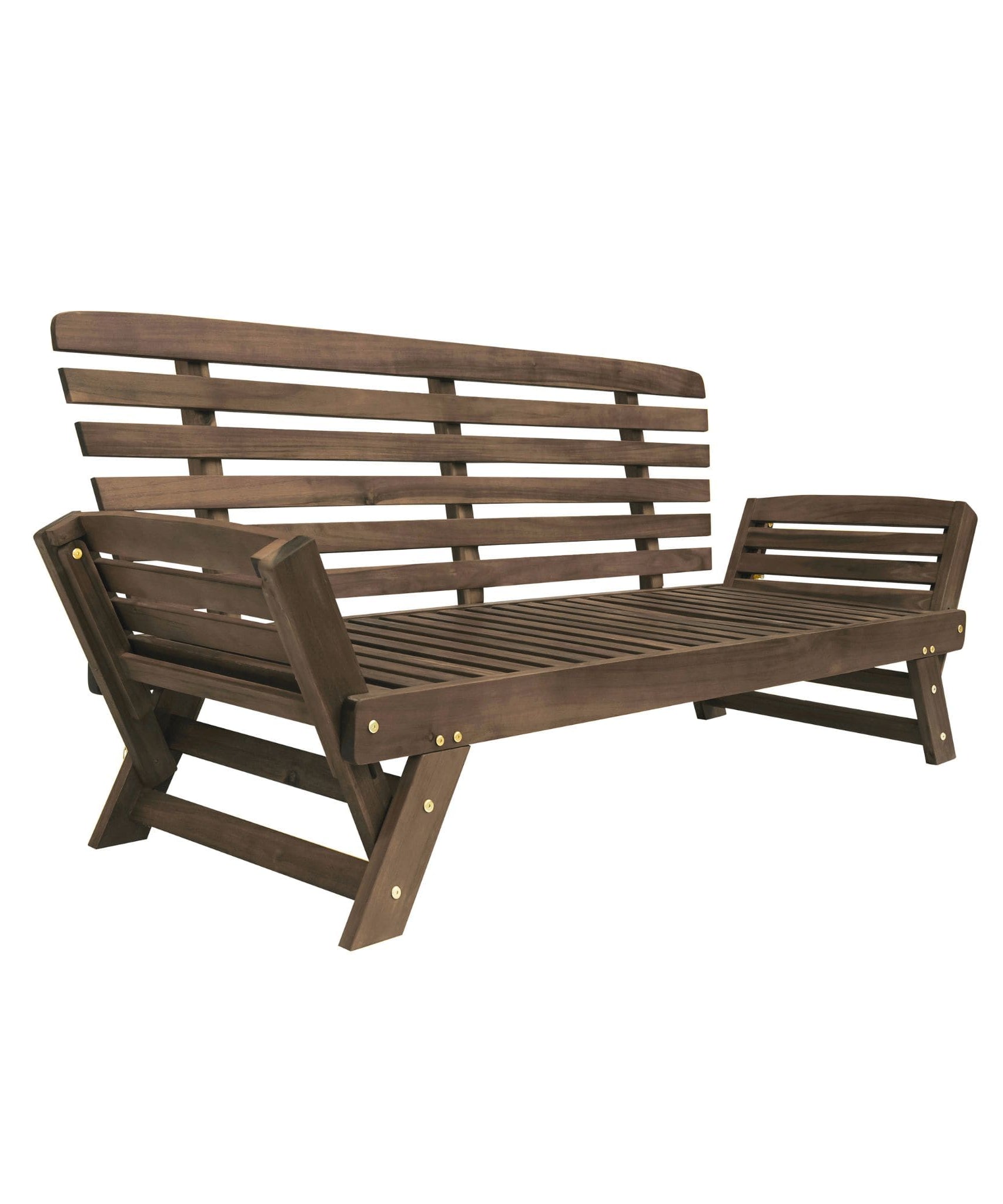 Alora Outdoor Adjustable Wooden Patio Daybed Sofa With Cushions (SAK41345)