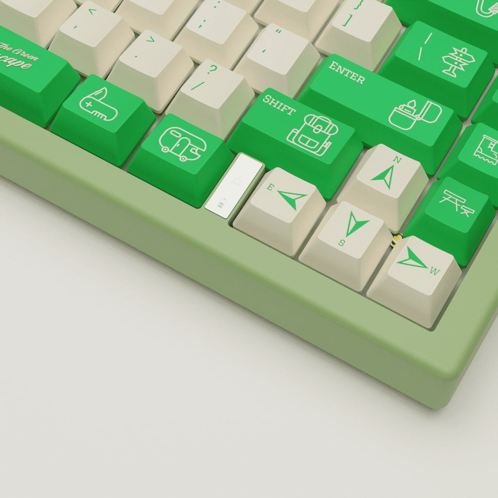Outdoor Design Keycaps and Mechanical Keyboard