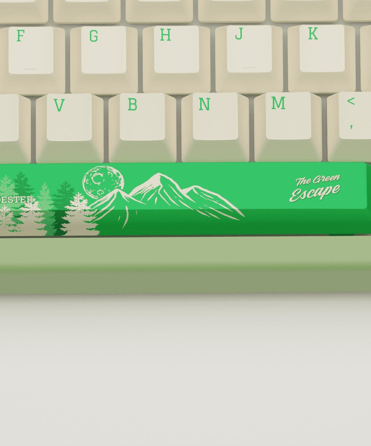 Outdoor Design Keycaps and Mechanical Keyboard
