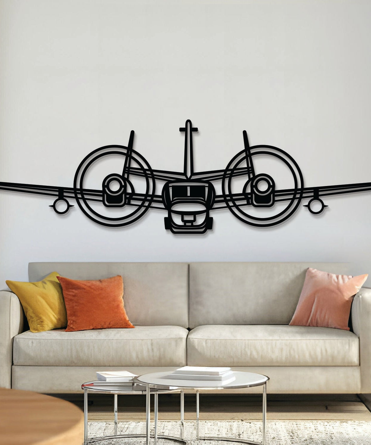 OV-1 Mohawk Flugzeug-Wandkunst aus Metall – NCP0590