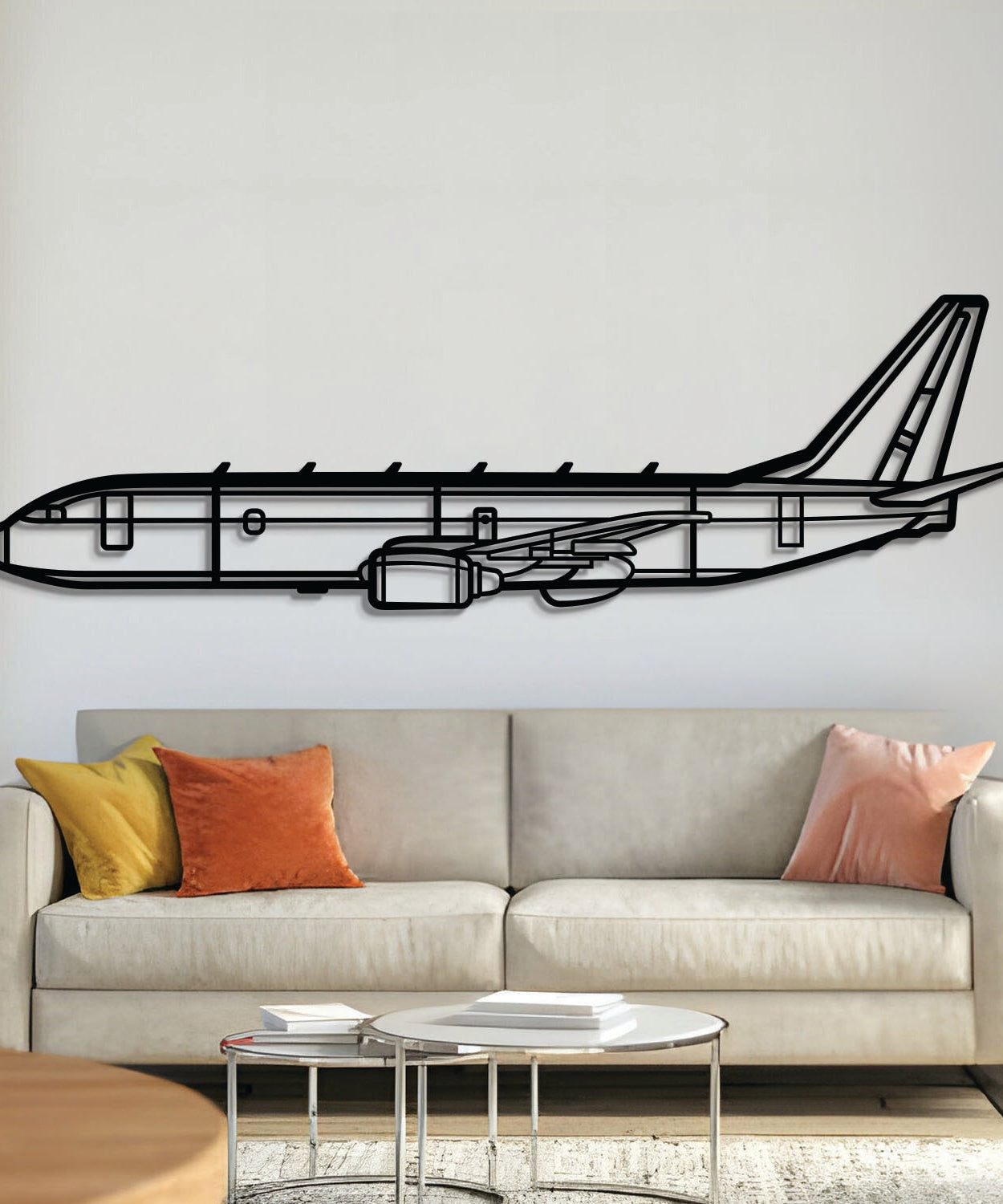 P-8A Poseidon Metallflugzeug Wandbild - NCP0594