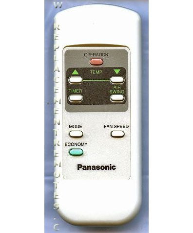 Panasonic 6711A90018A Air Conditioner Remote Control