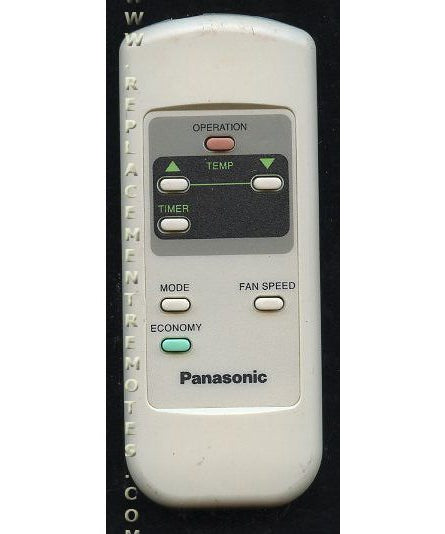 Panasonic 6711A90018B Air Conditioner Remote Control