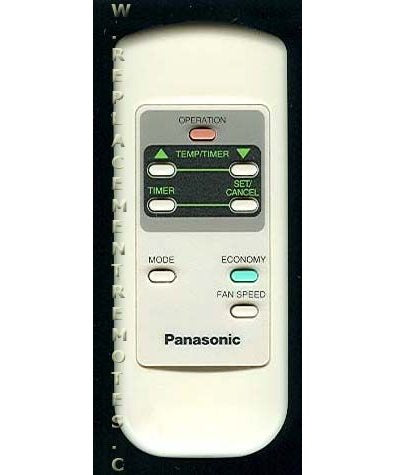 Panasonic A7502062 Air Conditioner Remote Control
