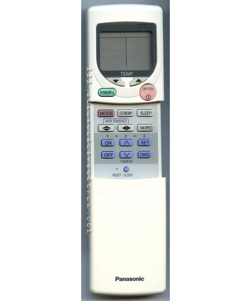 Panasonic A75C2223 Air Conditioner Remote Control