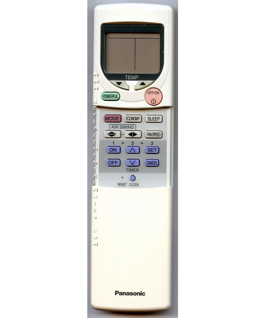 Panasonic A75C2352 Air Conditioner Remote Control