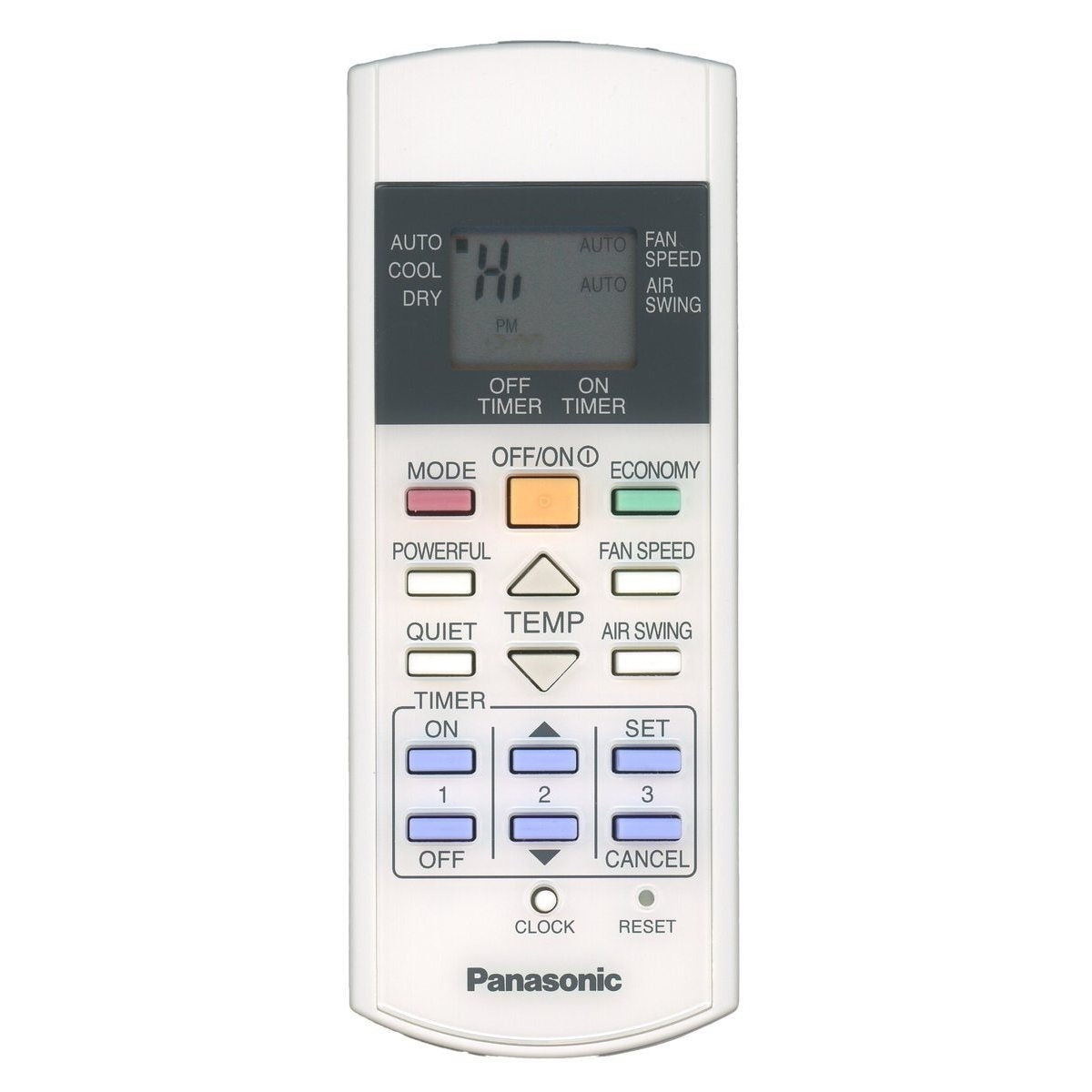 Panasonic CWA75C2598 Mini Split Air Conditioner Remote Control with LCD Screen | Thermostatic - CWA75C2598