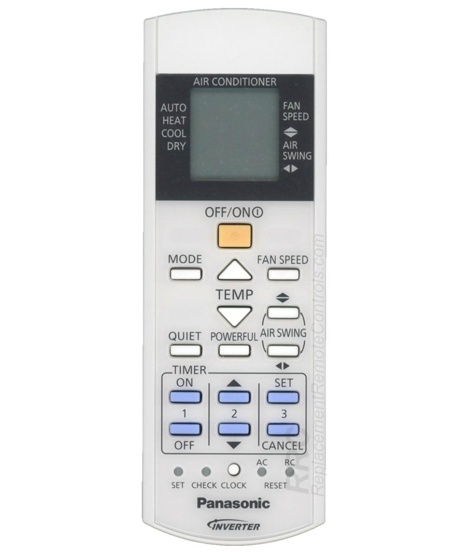 Panasonic A75C3726 Air Conditioner Remote Control