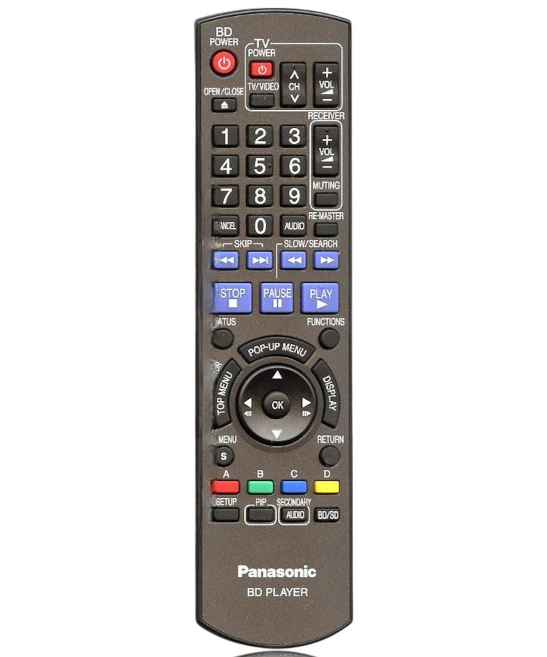 Panasonic N2QAYB000184 Blu-ray Remote Control