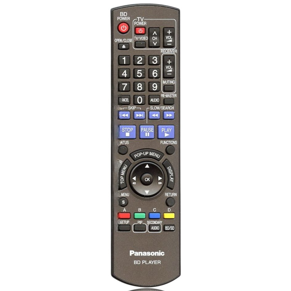 Panasonic N2QAYB000184 Blu-ray Remote Control