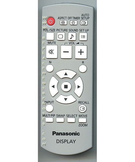 Panasonic N2QAYB000432 TV Remote Control