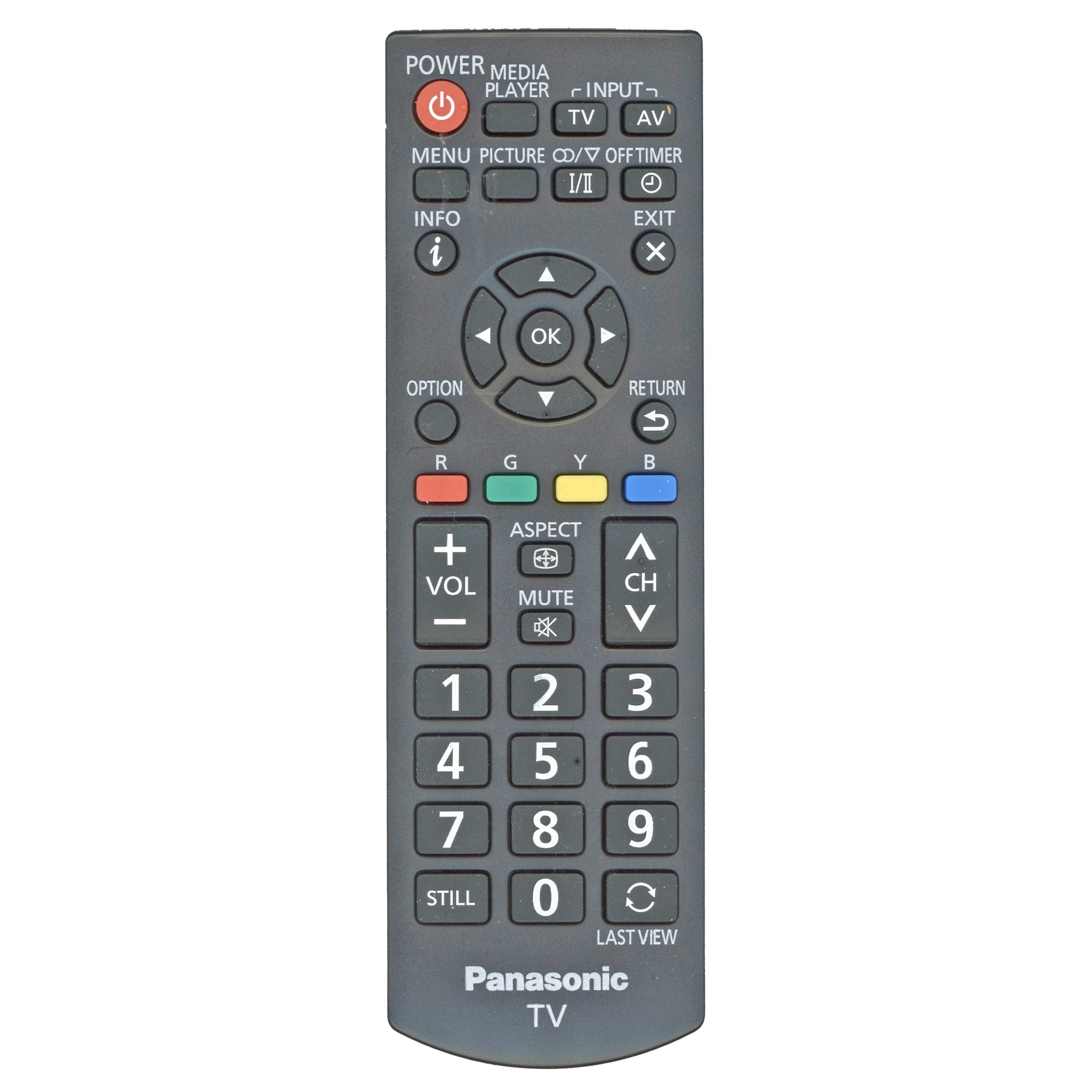 Panasonic N2QAYB000823 TV Remote Control