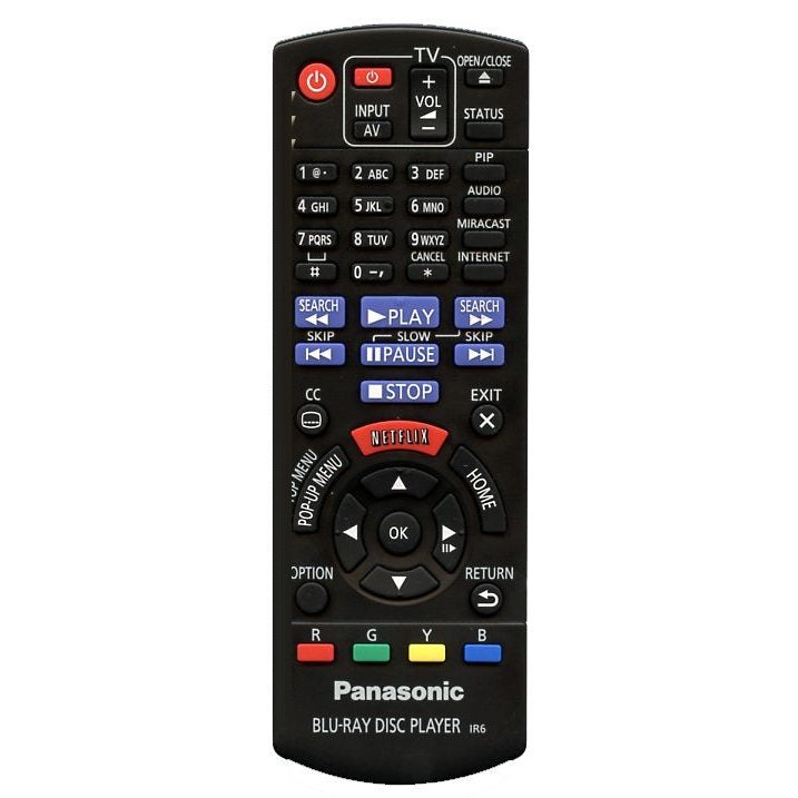 Panasonic N2QAYB000953 Blu-ray Remote Control - N2QAYB000953