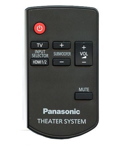 Panasonic N2QAYC000046 Soundbar Home Theater Remote Control