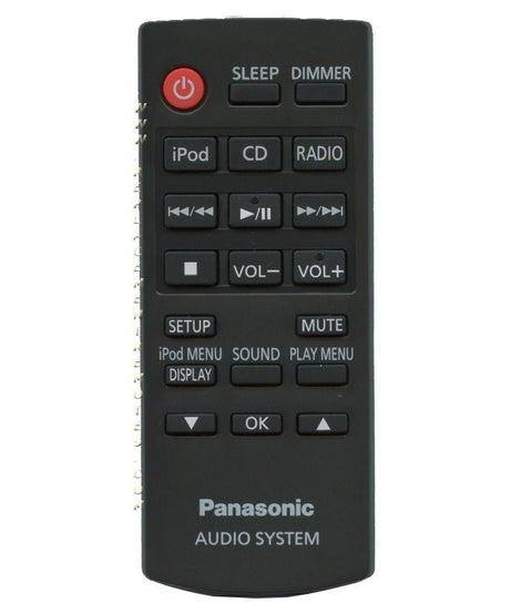Panasonic N2QAYC000058 Compact Stereo System Audio Remote Control - N2QAYC000058