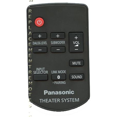 Panasonic N2QAYC000083 Home Theater Sound Bar Audio Remote Control