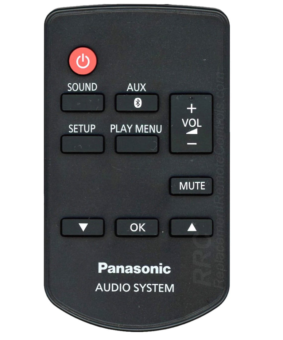 Panasonic N2QAYC000091 Sound Bar Remote Control