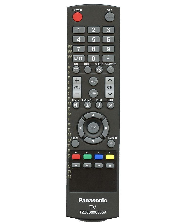 Panasonic TZZ00000005A TV Remote Control