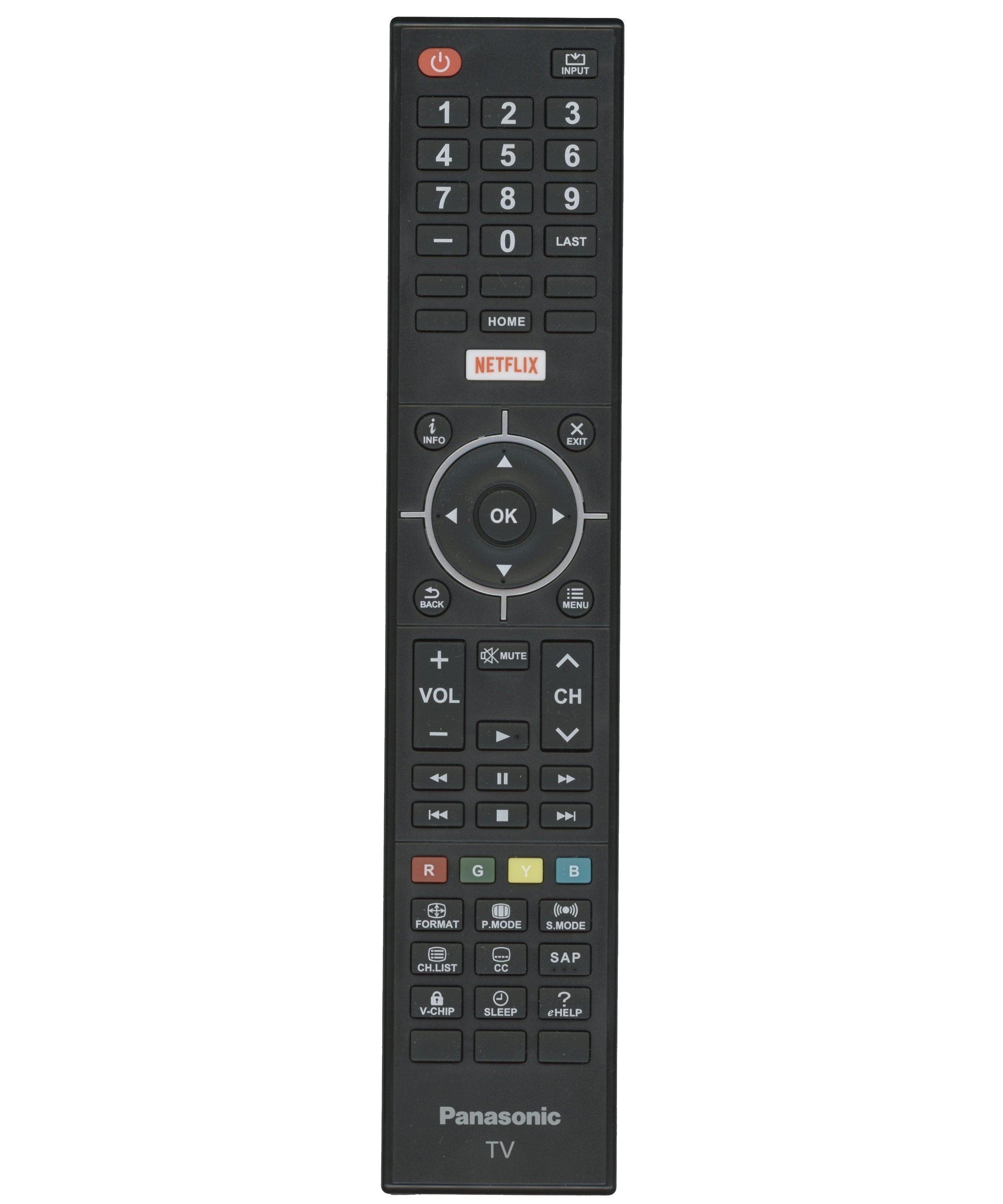 Panasonic XHY35508 TV Remote Control