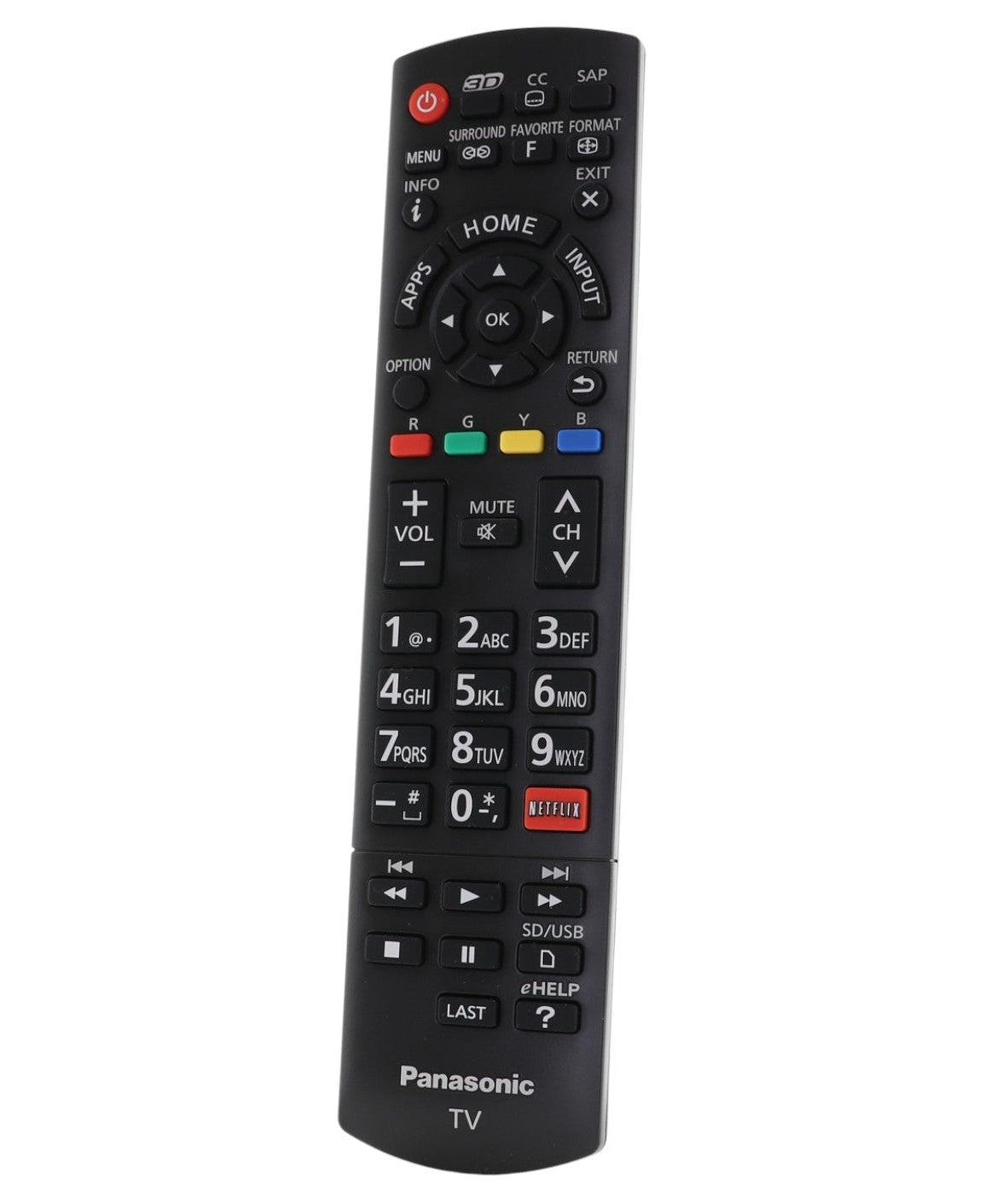 Substitute for Panasonic N2QAYB000925 Smart TV Remote Control - N2QAYB000925