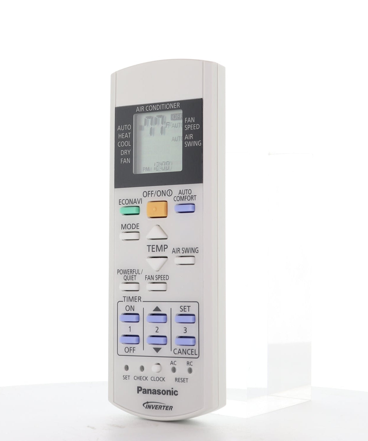 Panasonic CWA75C4567 Fernbedienung für wandmontiertes Klimaanlagen-Innengerät mit LCD-Display | Thermostatisch - CWA75C4567