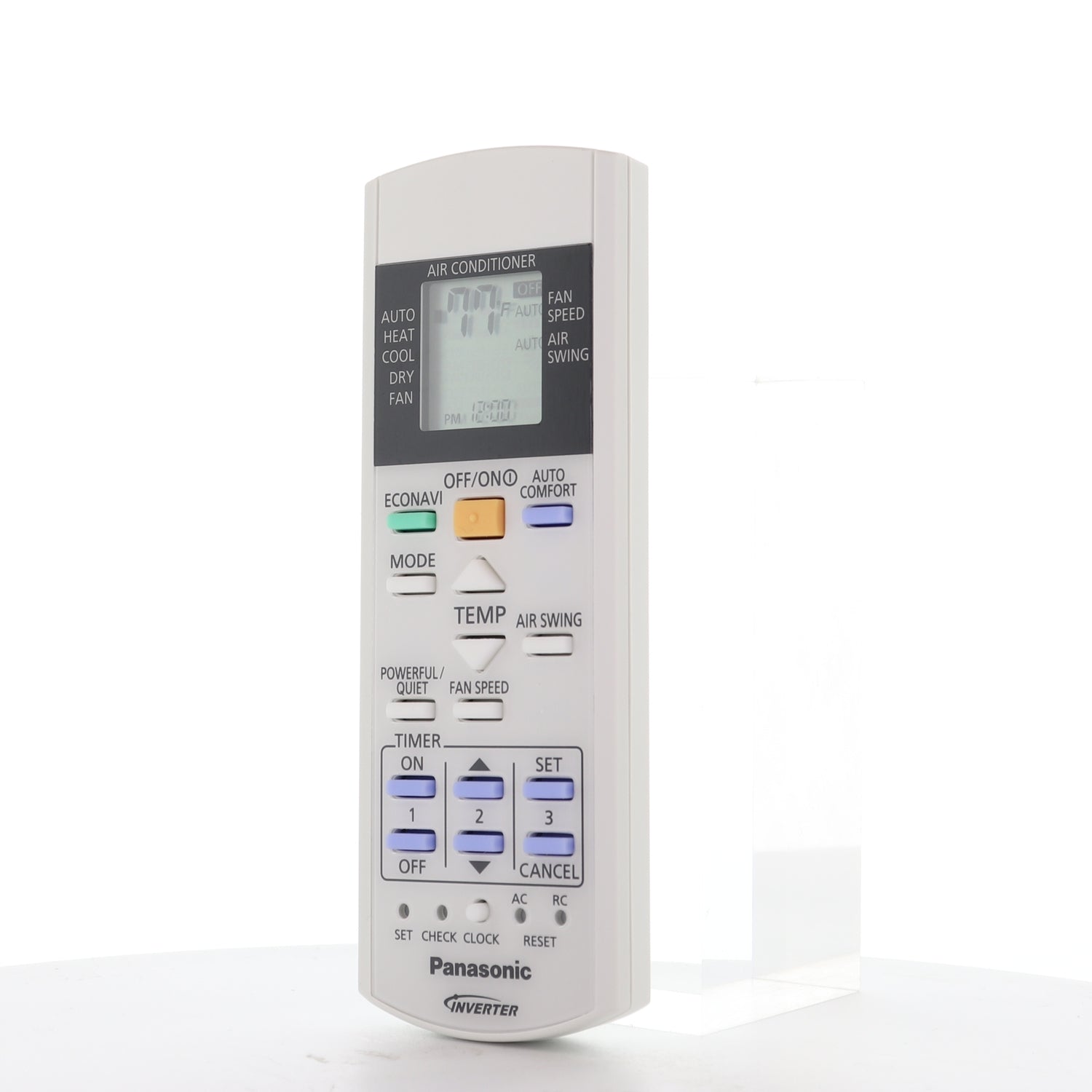 Panasonic CWA75C4567 Fernbedienung für wandmontiertes Klimaanlagen-Innengerät mit LCD-Display | Thermostatisch - CWA75C4567