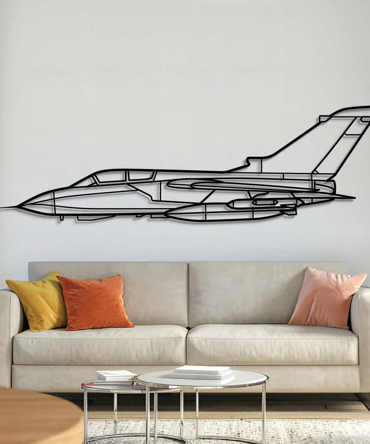 Tornado Metall-Flugzeug Wandkunst - NCP0144
