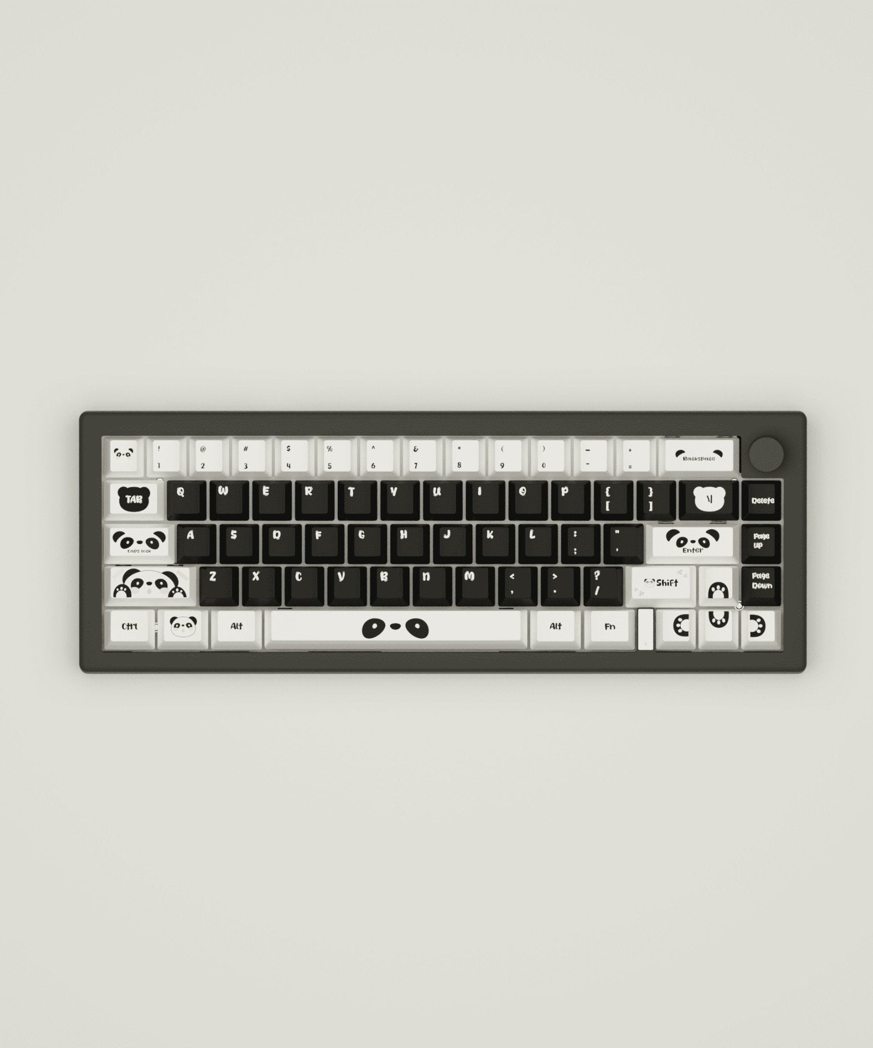 Panda Design Keycaps and Mechanical Keyboard