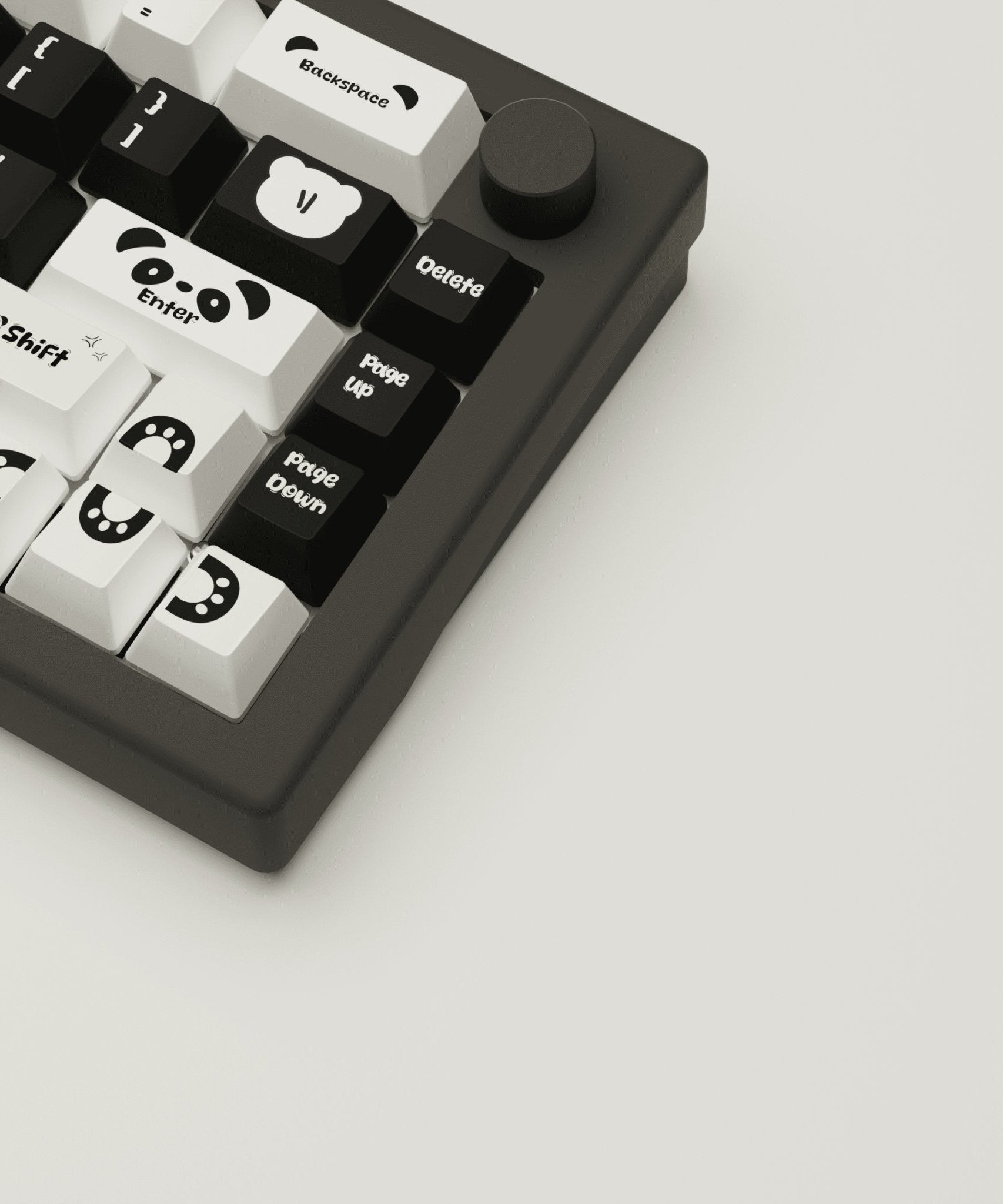 Panda Design Keycaps and Mechanical Keyboard
