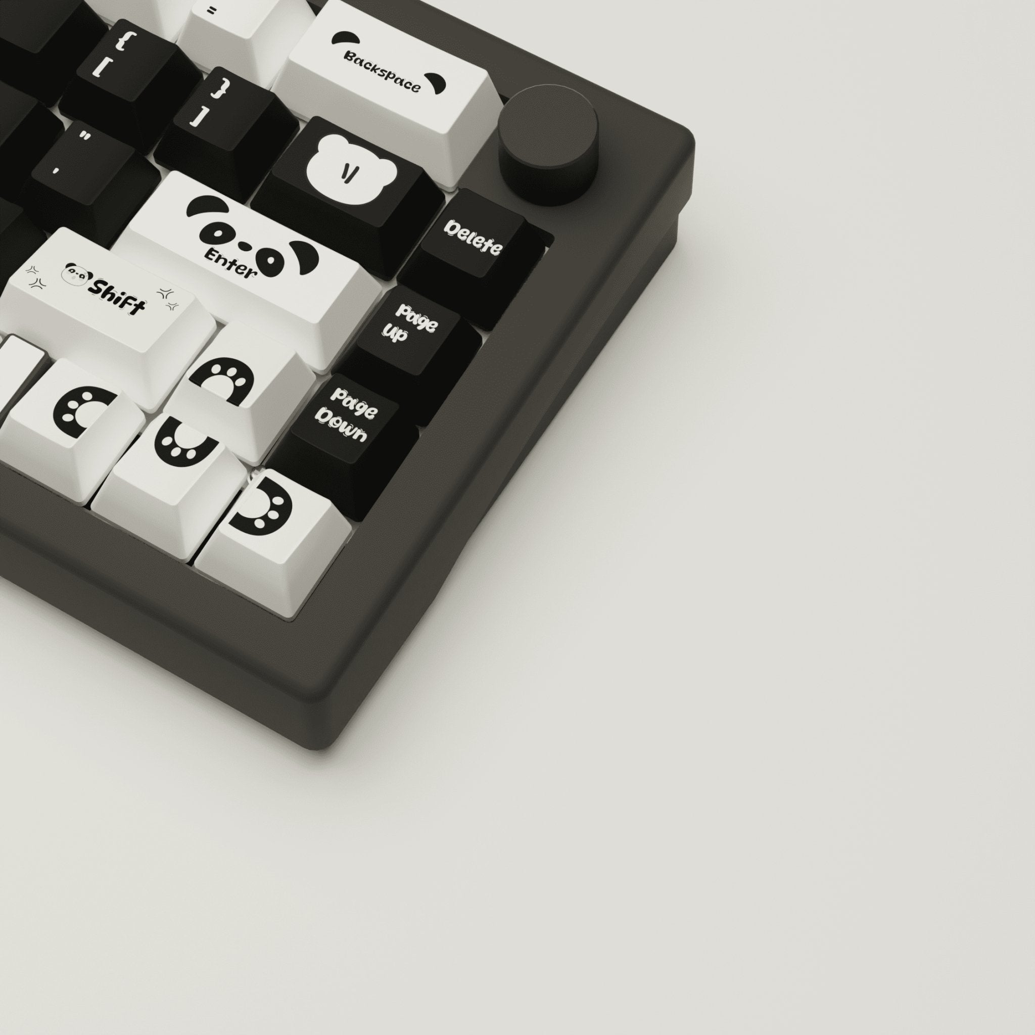 Panda Design Keycaps and Mechanical Keyboard