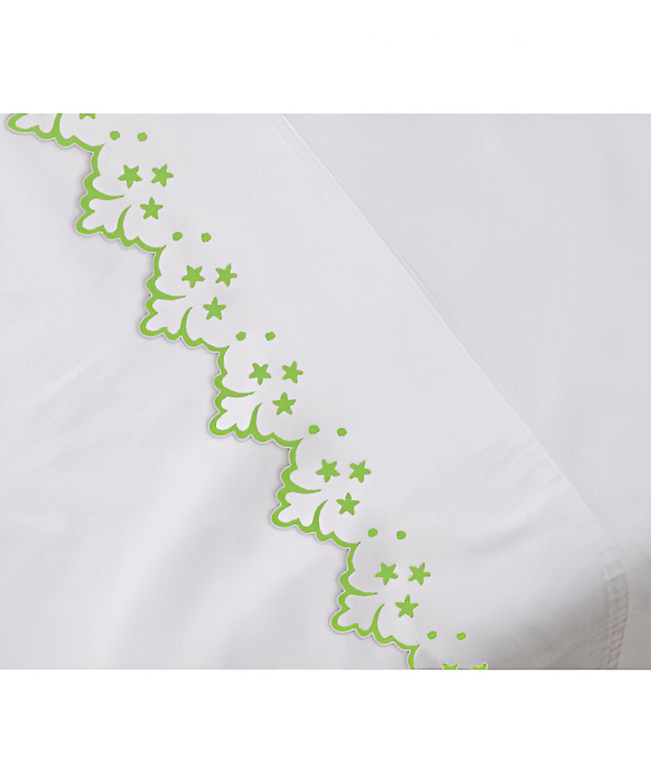 Elegant Flower Embroidered Duvet Cover Set