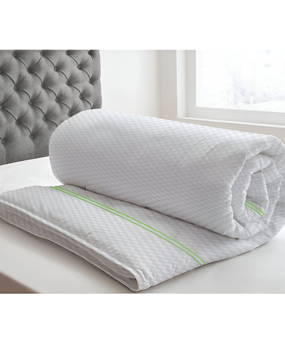 400TC Cotton Double Embroidery Sateen Microcheck Duvet Cover Set