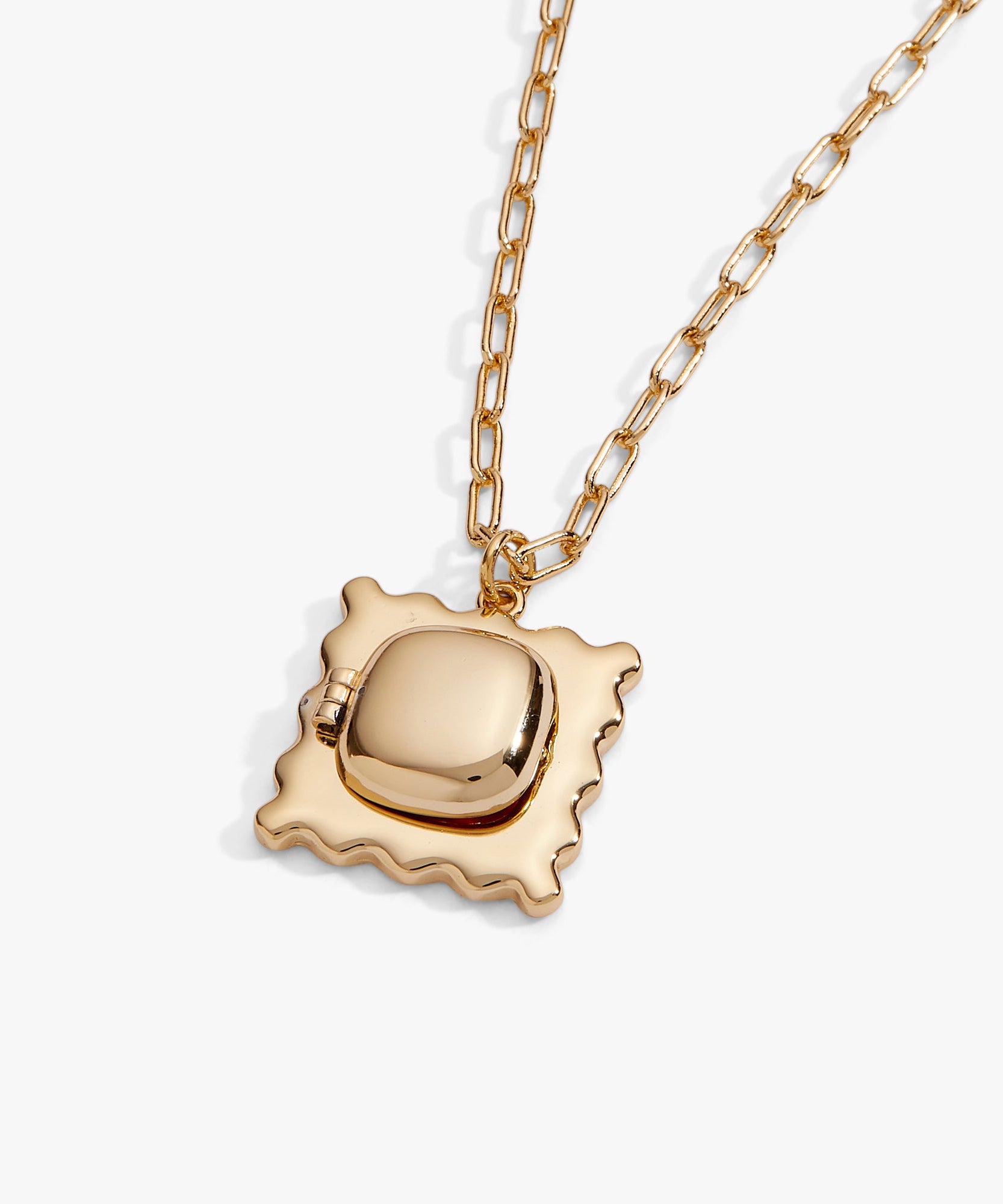 Pasta Girl 'Anything Is Pastable' Ravioli Locket Pendant