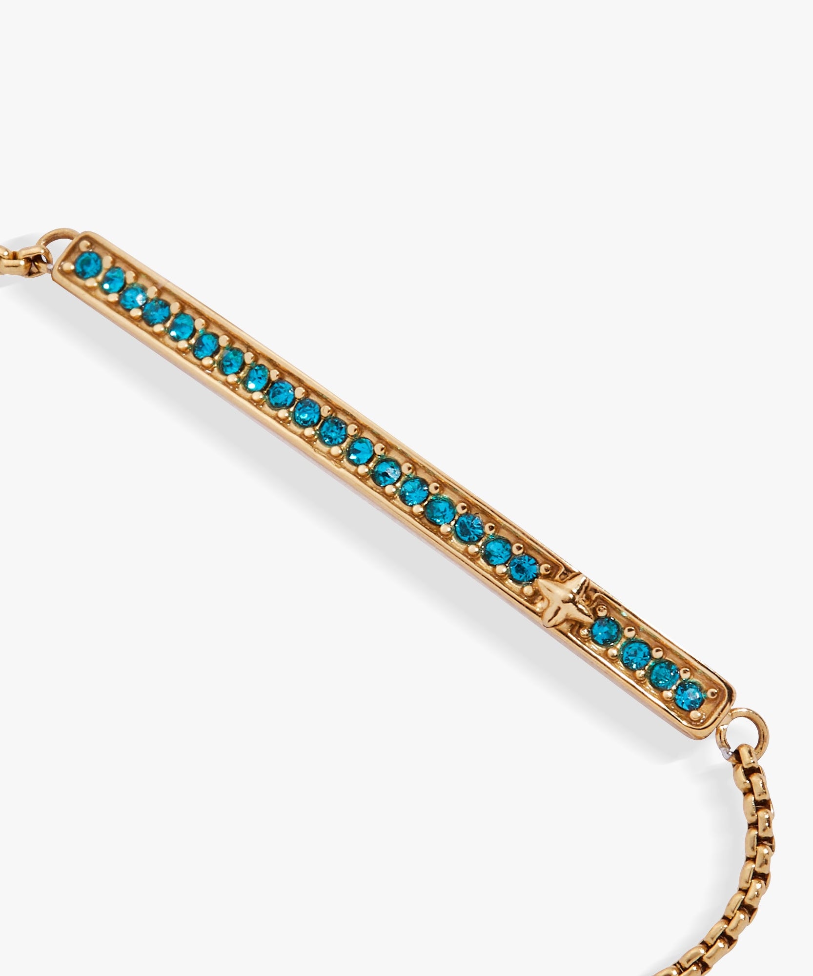 December Everyday Birthstone Pave Bolo Bracelet