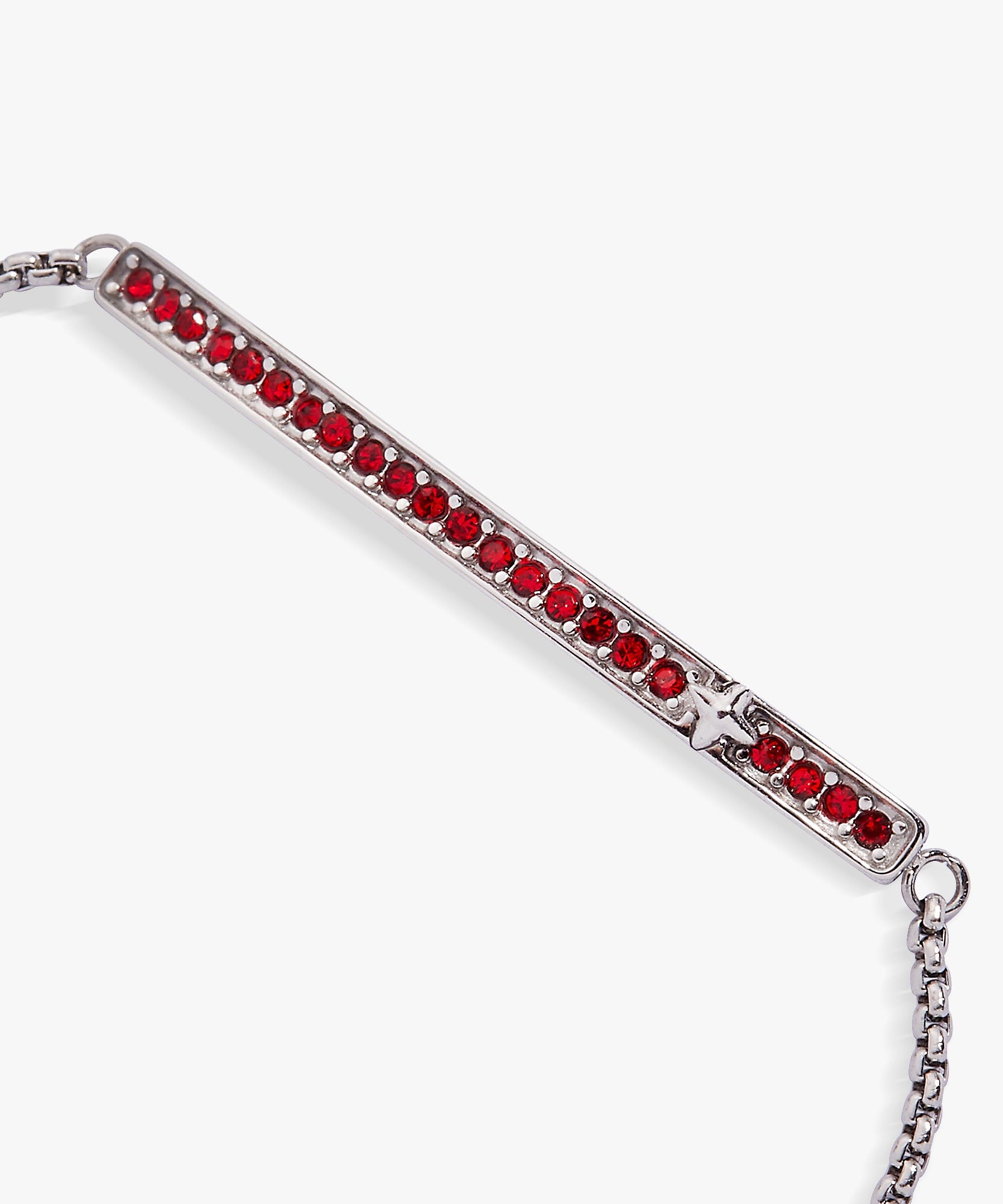 July Everyday Birthstone Pave Bolo Bracelet