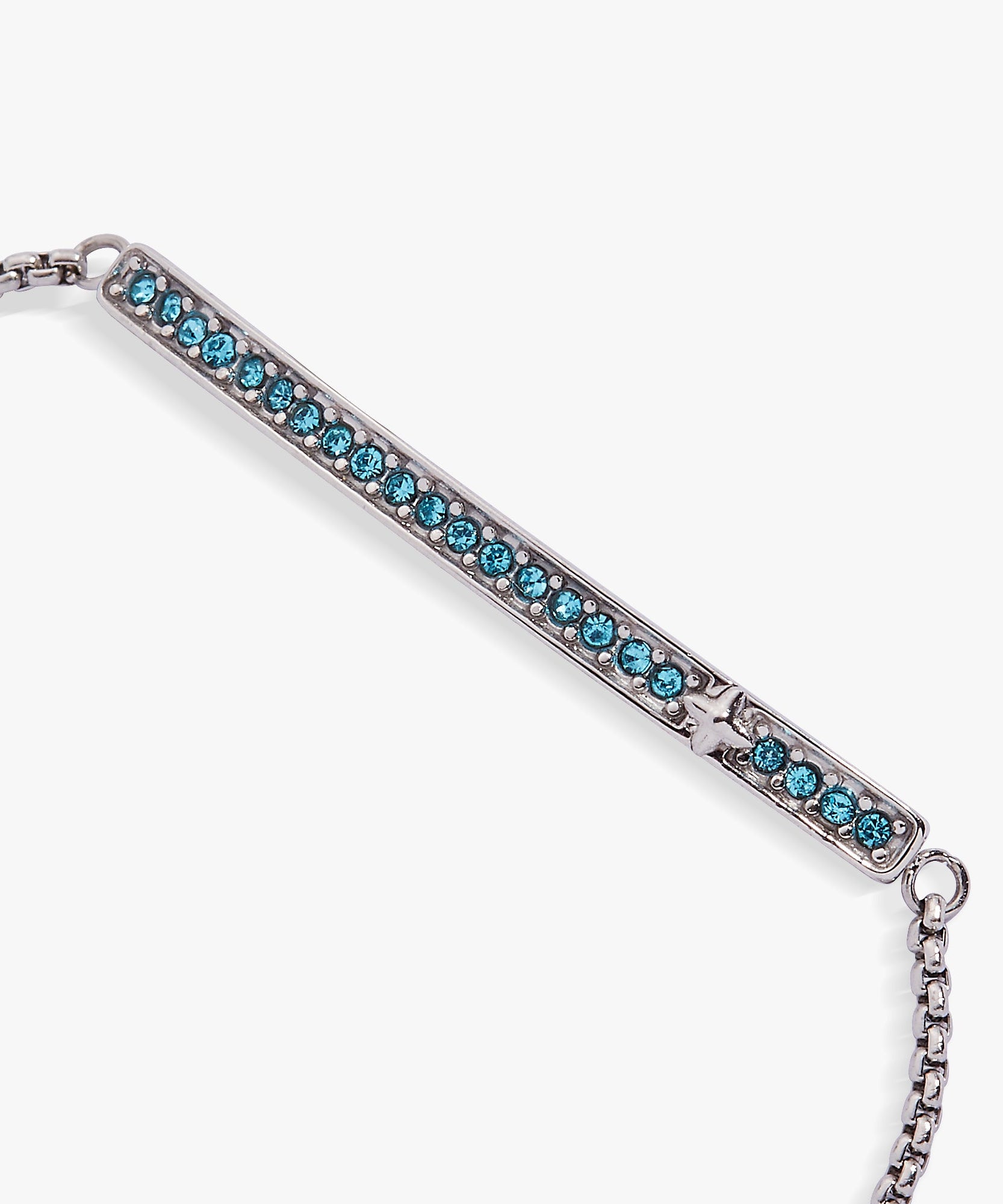 March Everyday Birthstone Pave Bolo Bracelet