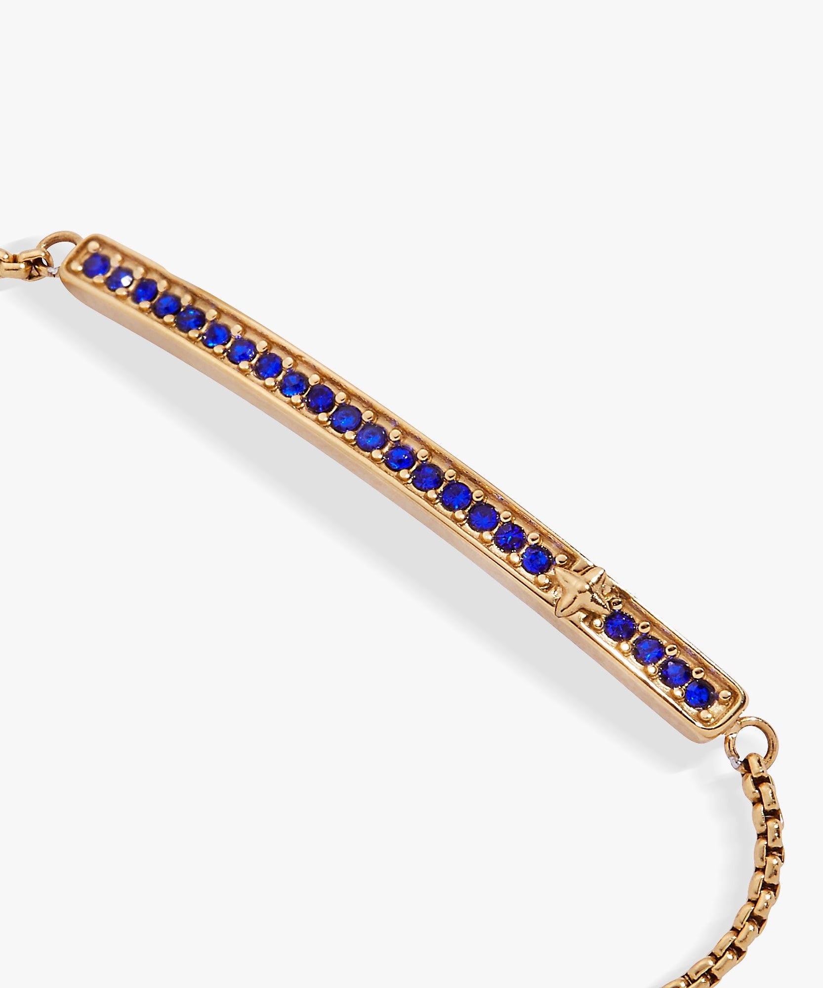 September Everyday Birthstone Pave Bolo Bracelet