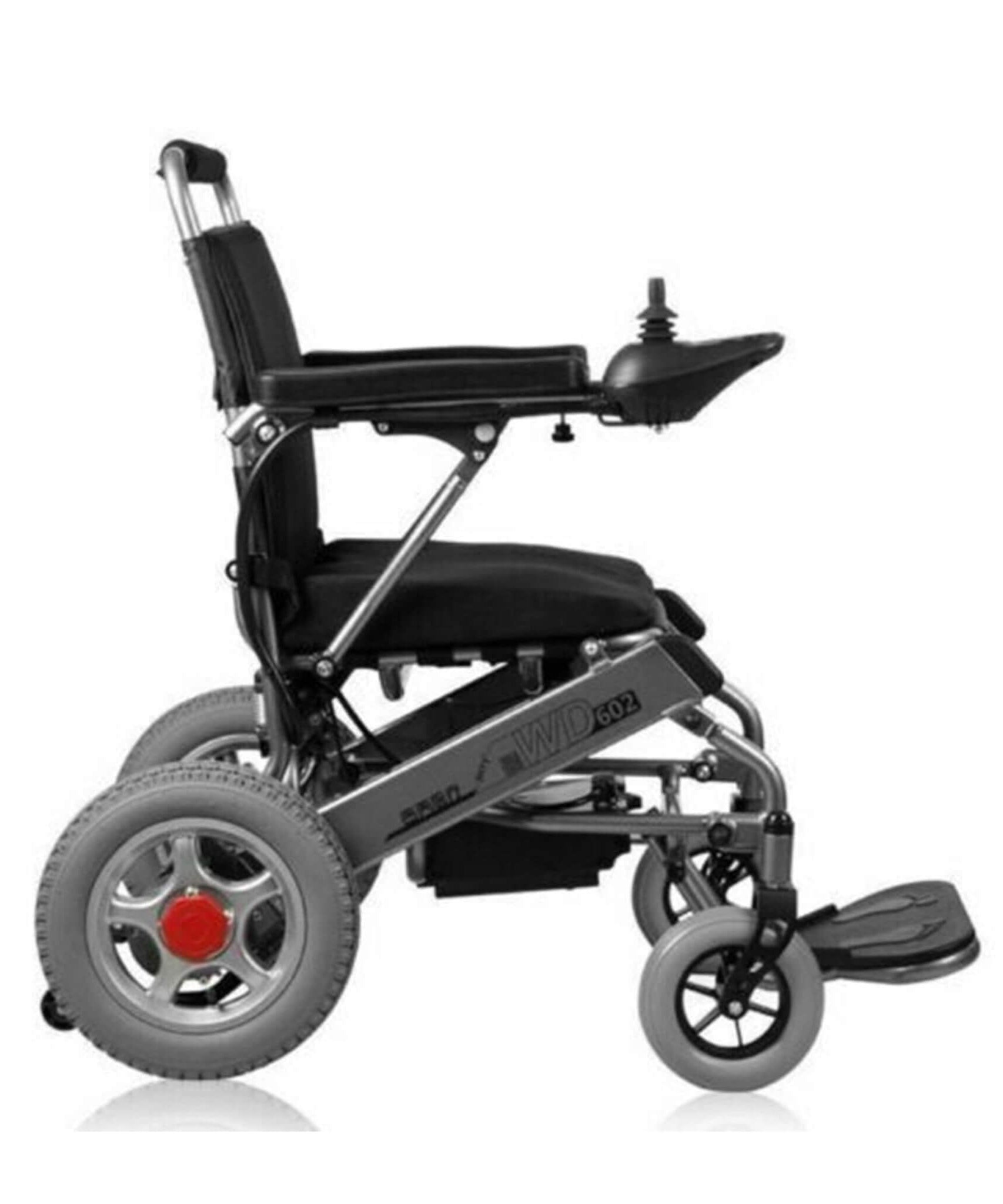 PCMOS WD602 17.5-Inch Heavy-Duty Electric Motorized Lightweight Wheelchair, 250LBS (SAK56491)