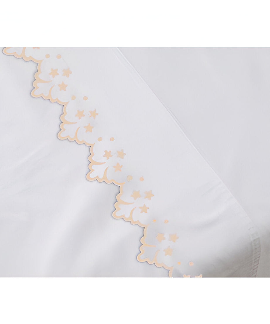 Elegant Flower Embroidered Duvet Cover Set