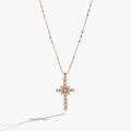 Divine Guides Cross Pendant Necklace