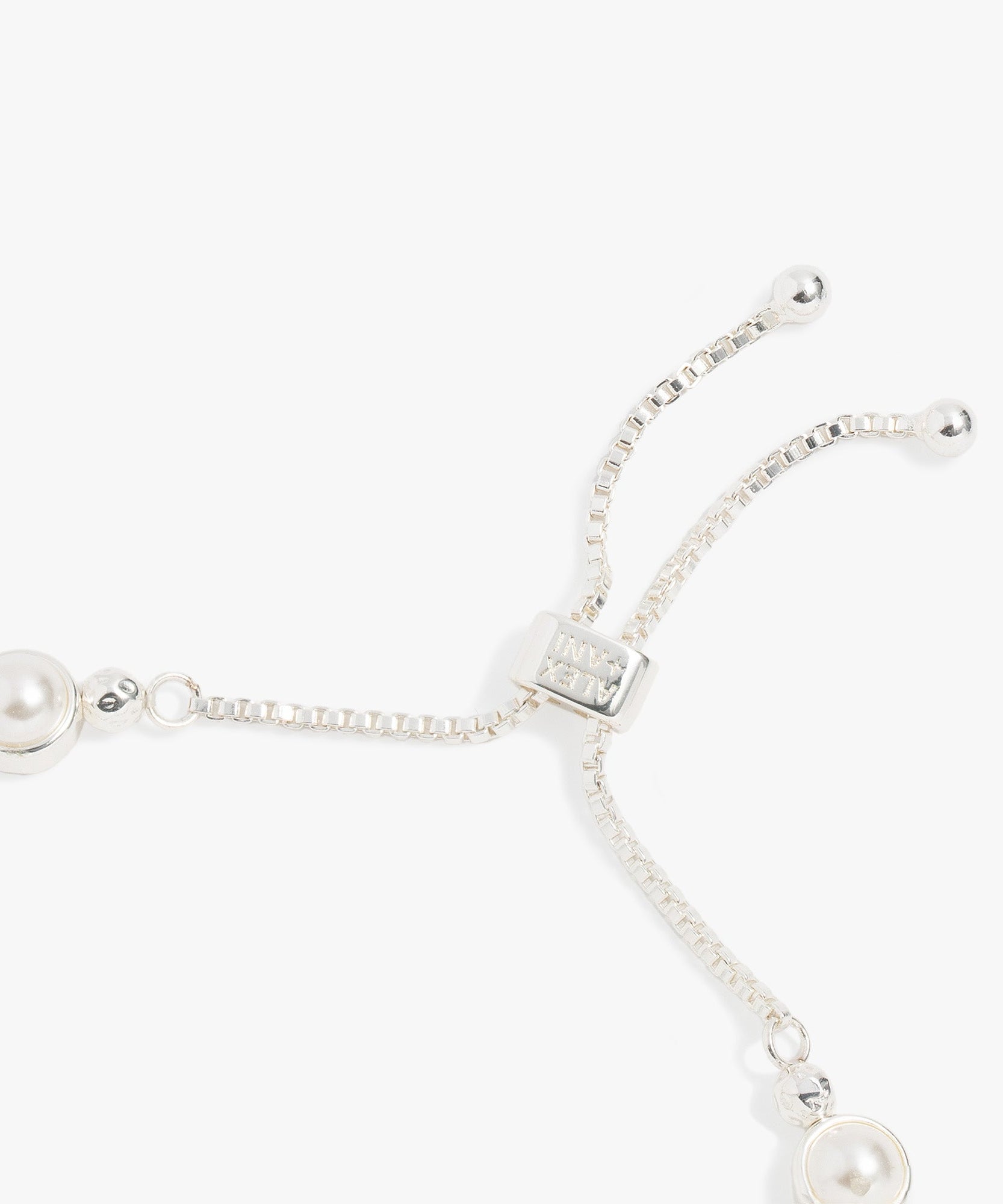 Pearl Bolo Beaded Bracelet
