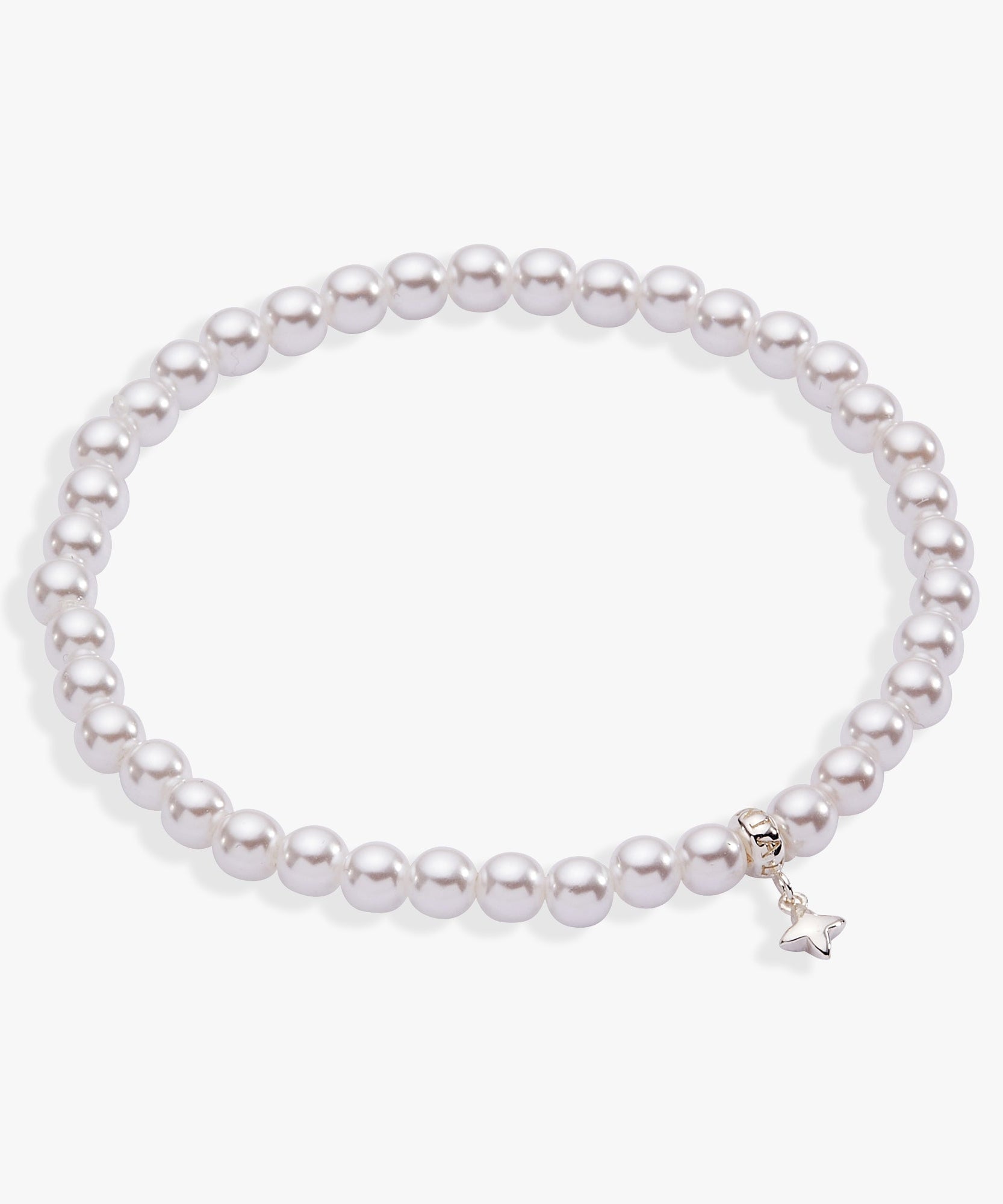 Pearl Beaded Stretch Bracelet
