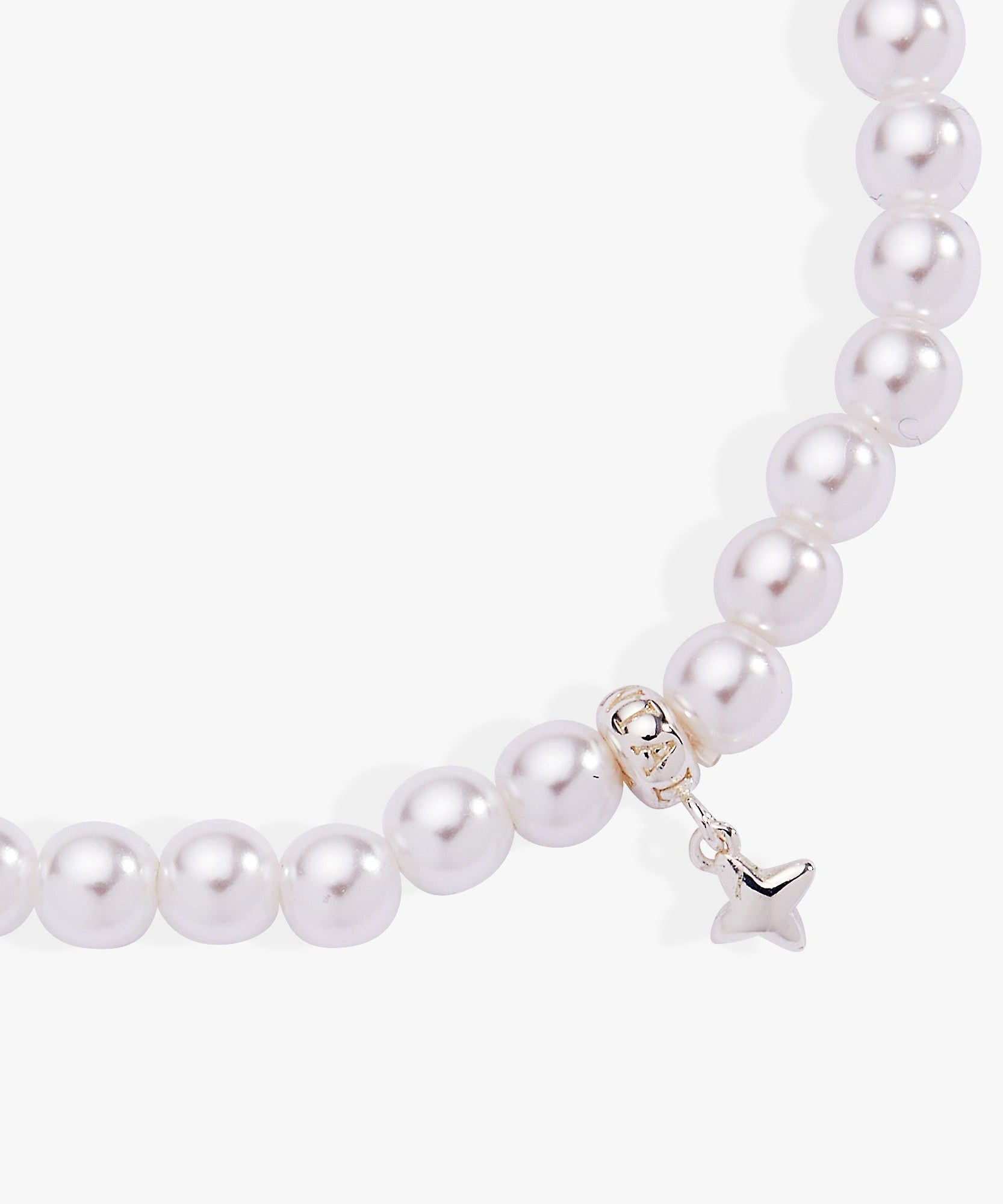 Pearl Beaded Stretch Bracelet