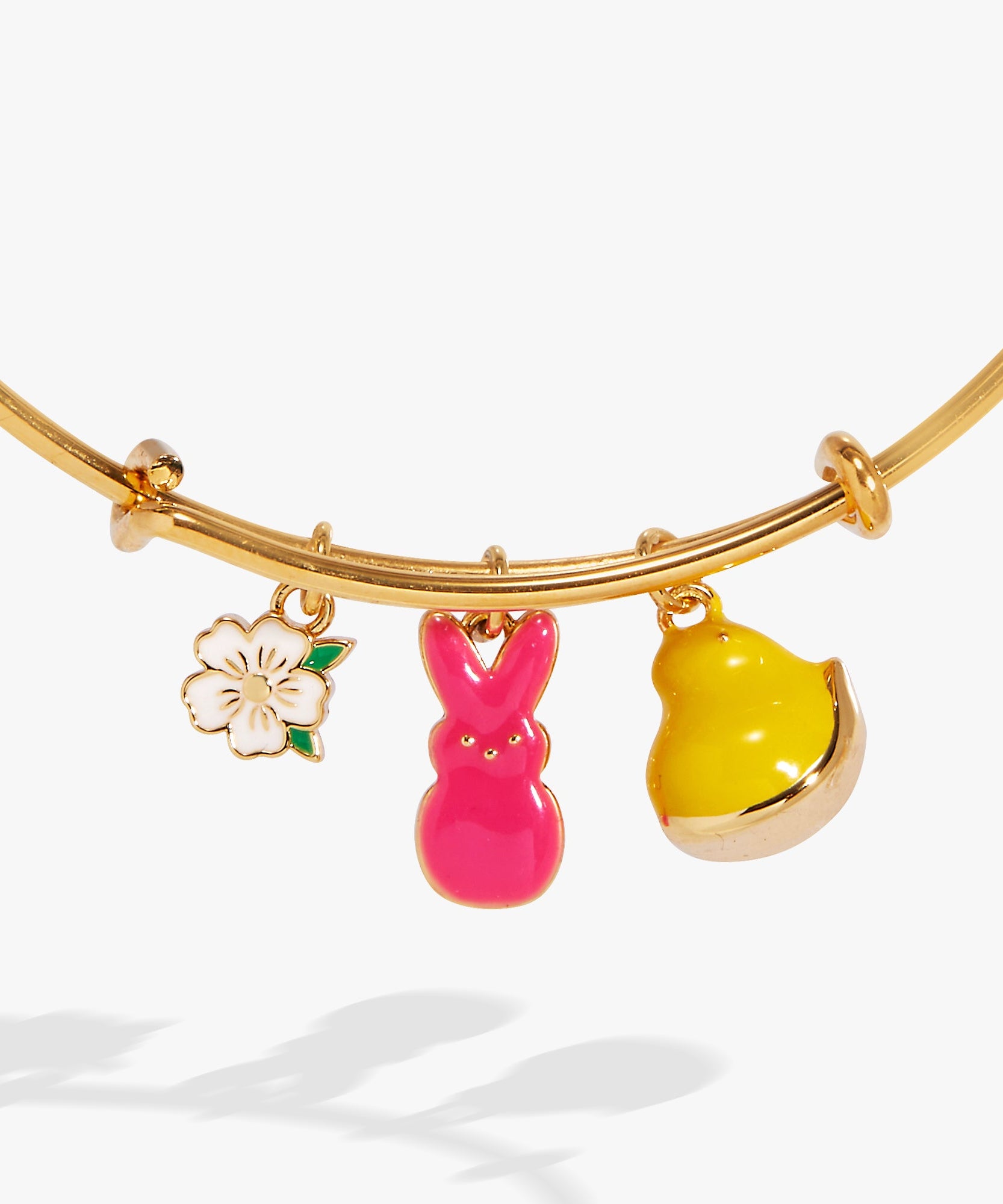 PEEPS® Chick and Bunny Multi Charm Bangle